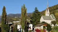 Montan, a winegrowing village above Lake Kaltern